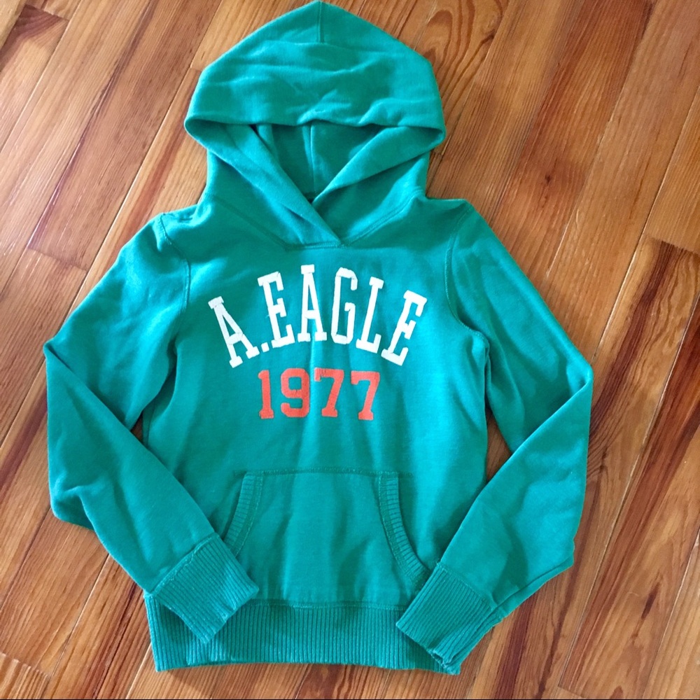 American Eagle Hoodie Very Soft Green